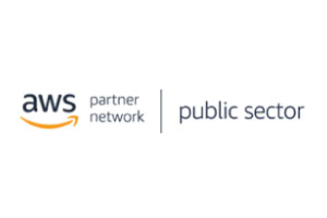 AWS Partner Network logo featuring the words 'public sector' alongside the AWS branding.