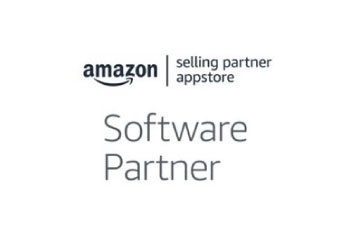 Amazon Selling Partner Appstore logo with the text 'Software Partner'.